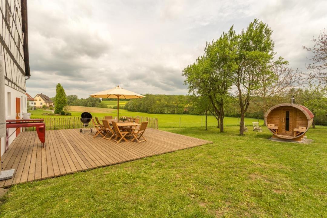 Ferienhaus Rote Sau Herrentierbach Exterior photo